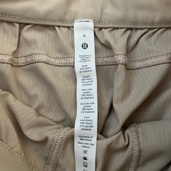 Lululemon Beyond the Studio Pant Cafe Au Lait Size 6 EUC - Picture 5 of 7